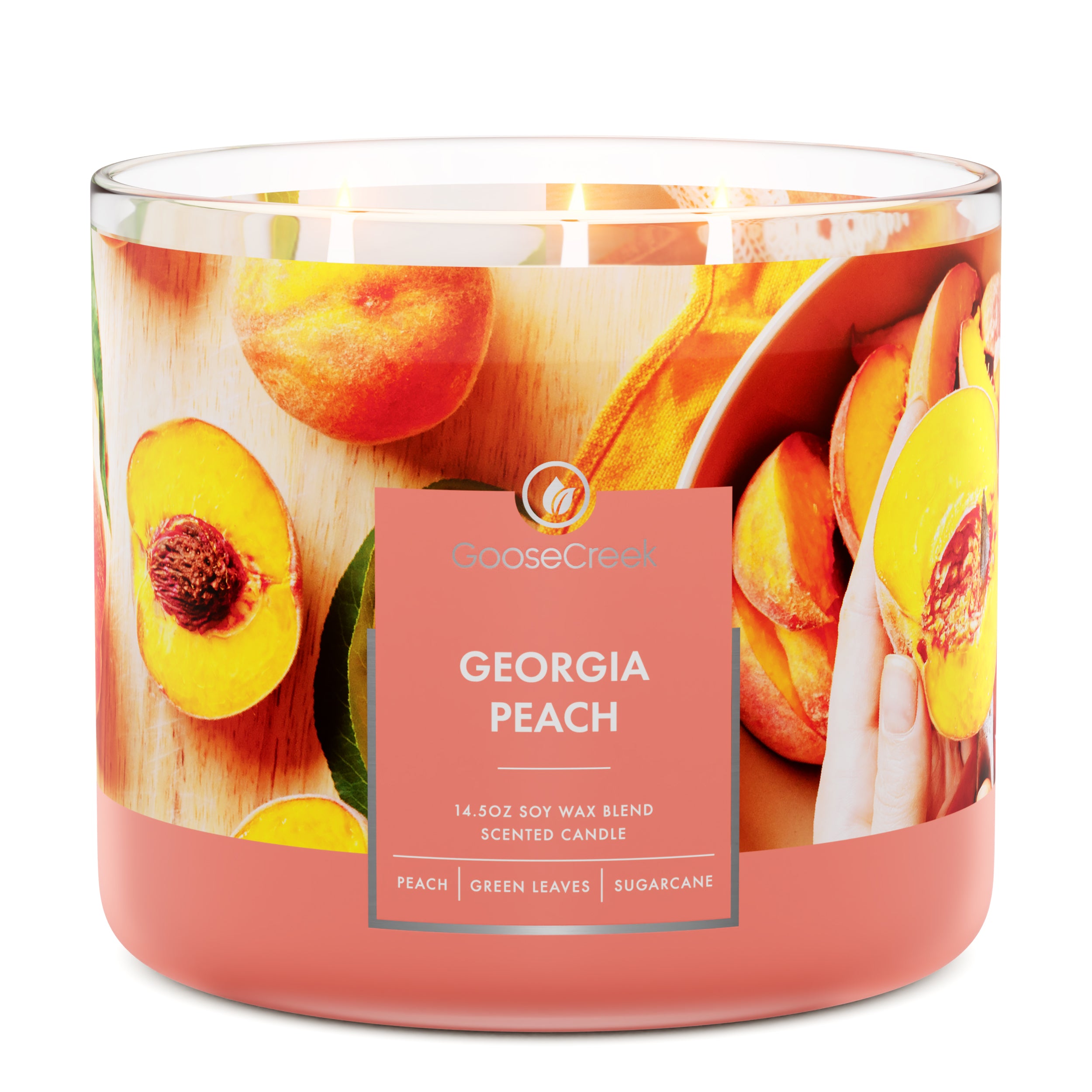 Georgia Peach 3-Wick Candle