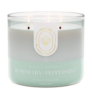 Rosemary & Peppermint Aromatherapy 3-Wick Candle